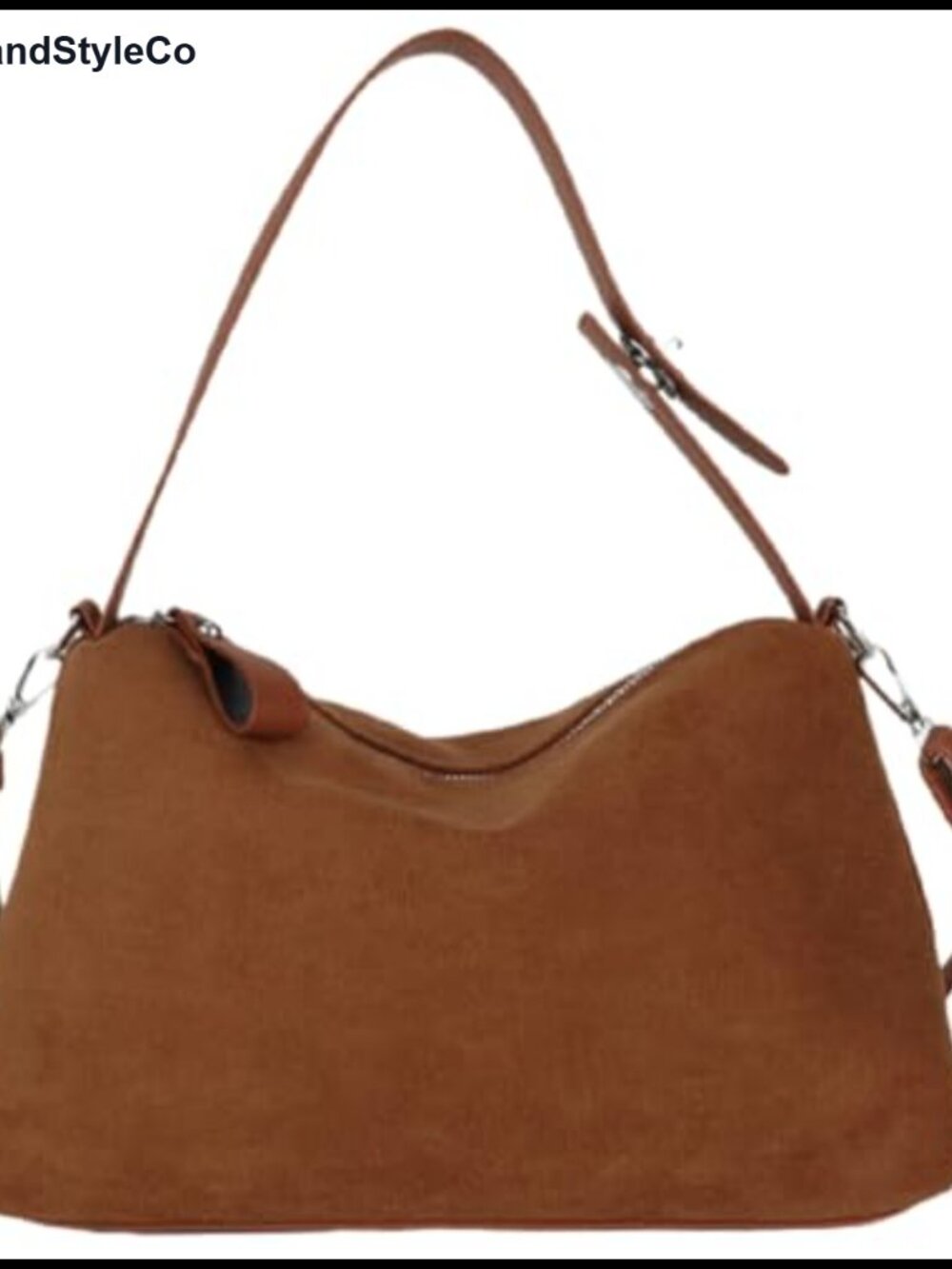 Suede Velvet Crossbody Shoulder Bag Hobo Purse Tote